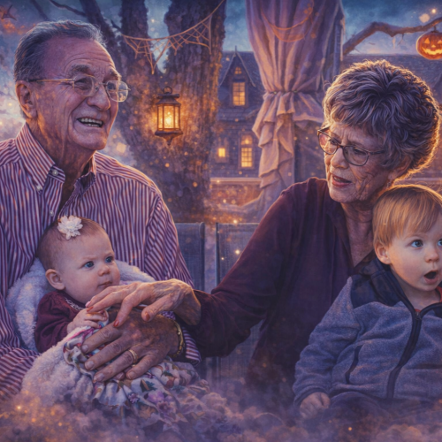 Haunted House AI portrait style