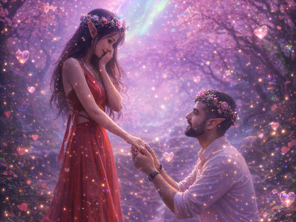 Fantasy Enchanted Lovers