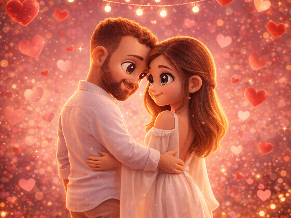 Pixar Love Story AI preview