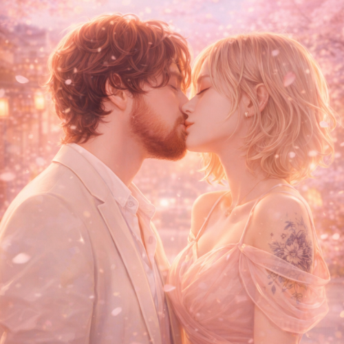 K-Drama Romance AI portrait style