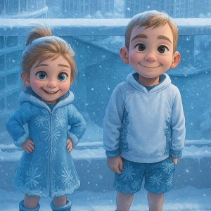 Frozen Cartoon Style