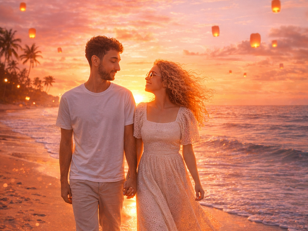 Sunset Beach Romance AI preview