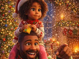 Pixar Christmas Style cartoon result