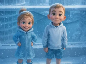 Frozen Cartoon Style cartoon result